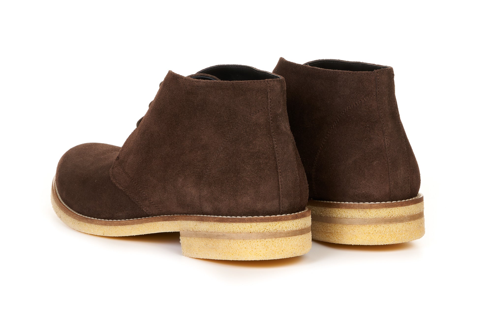 The Lawrence Chukka Boot - Dark Brown Suede