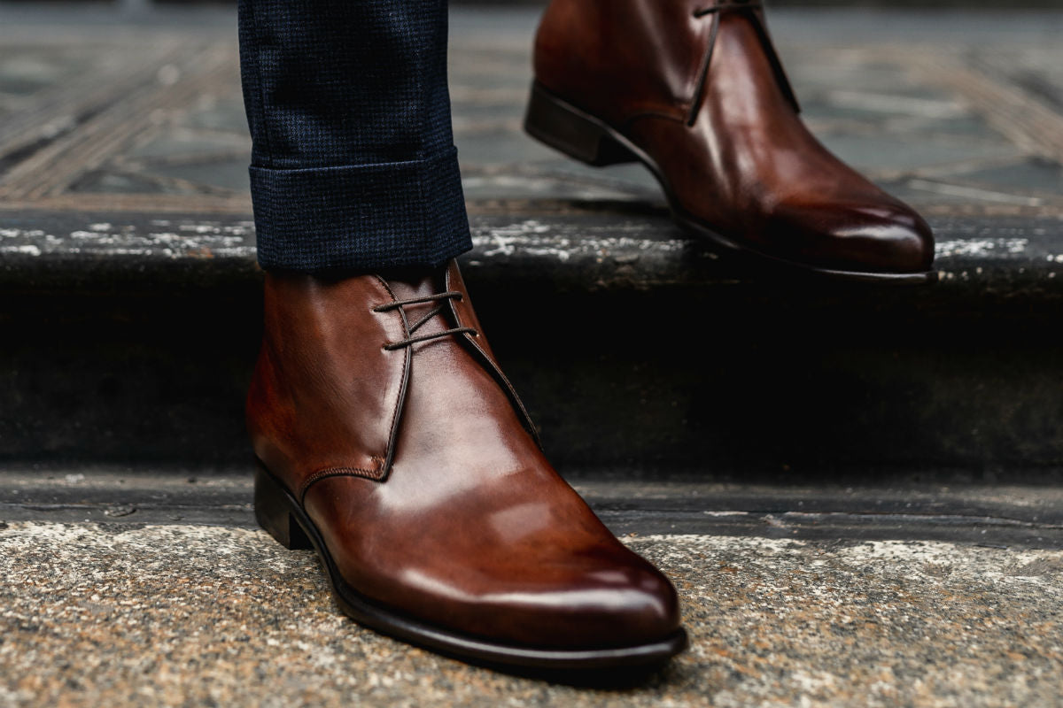 The Newman Chukka Boot - Marrone