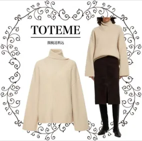 TOTEME  |Wool V-neck & Crew neck