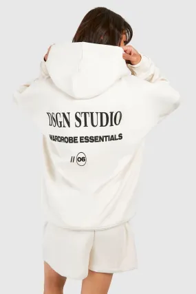 Tracksuits | Dsgn Studio Wardrobe Essentials Hooded Short Tracksuit | boohoo