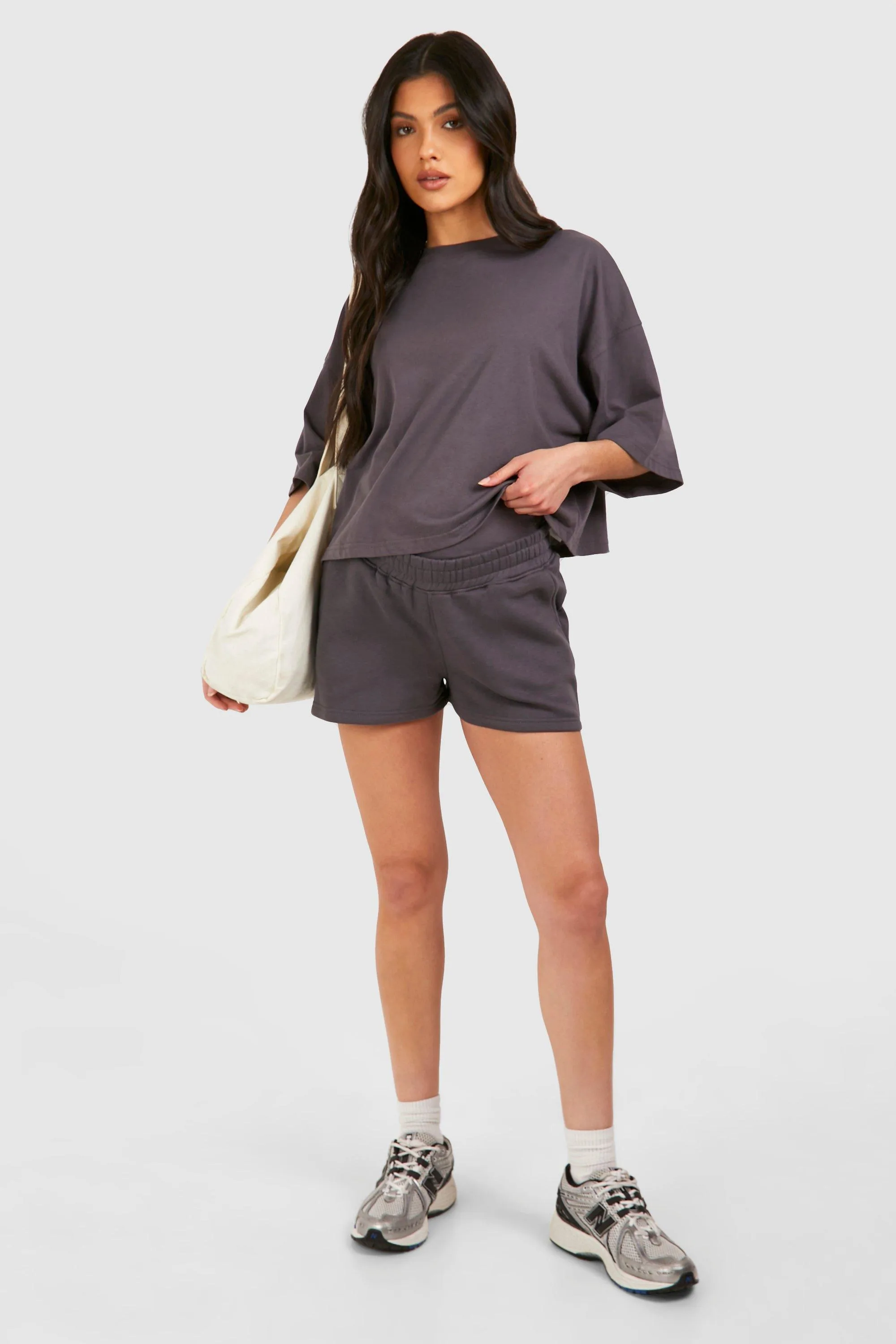 Tracksuits | Maternity Boxy T-shirt And Short Tracksuit | boohoo