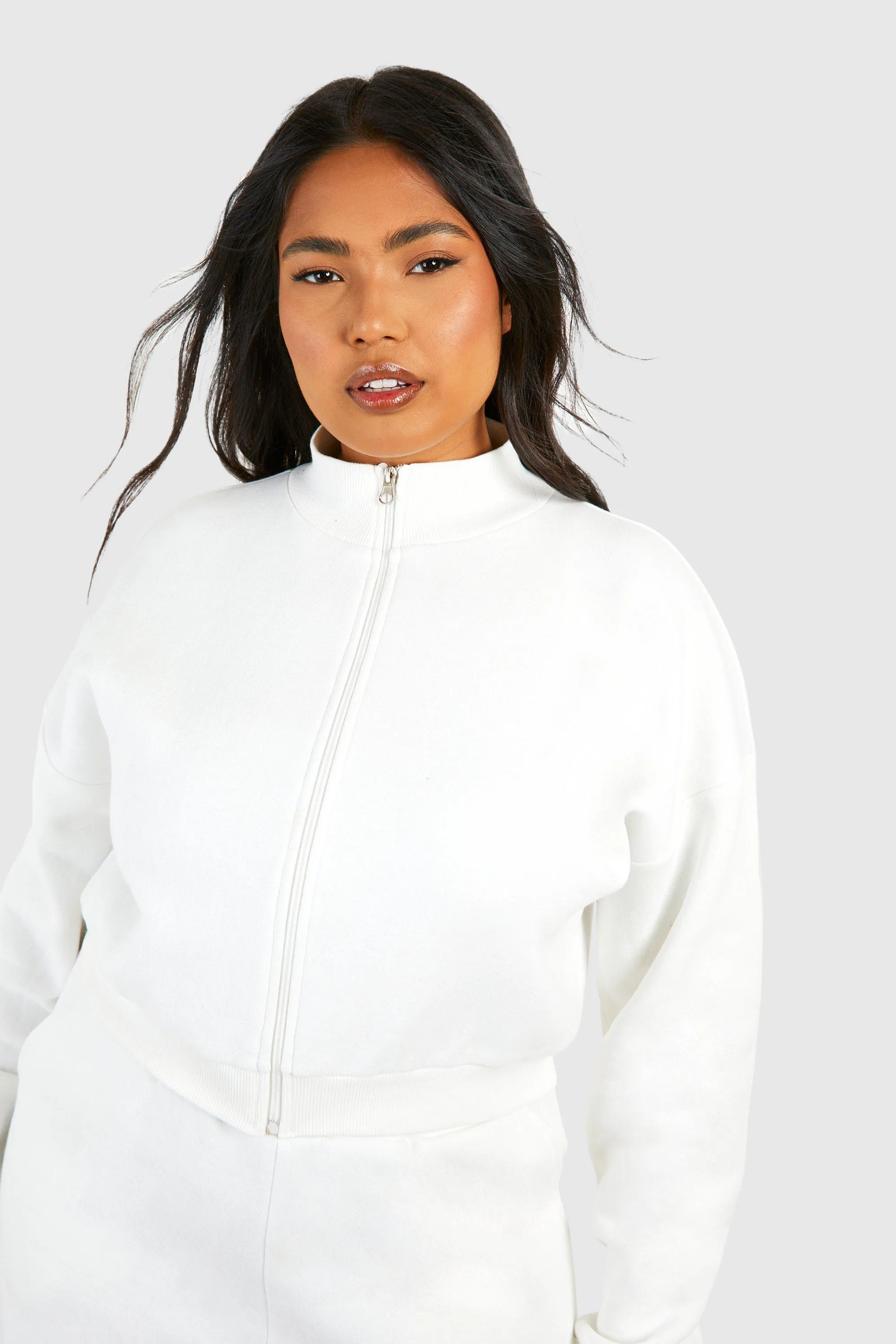 Tracksuits | Plus Cargo Short Bomber Tracksuit | boohoo