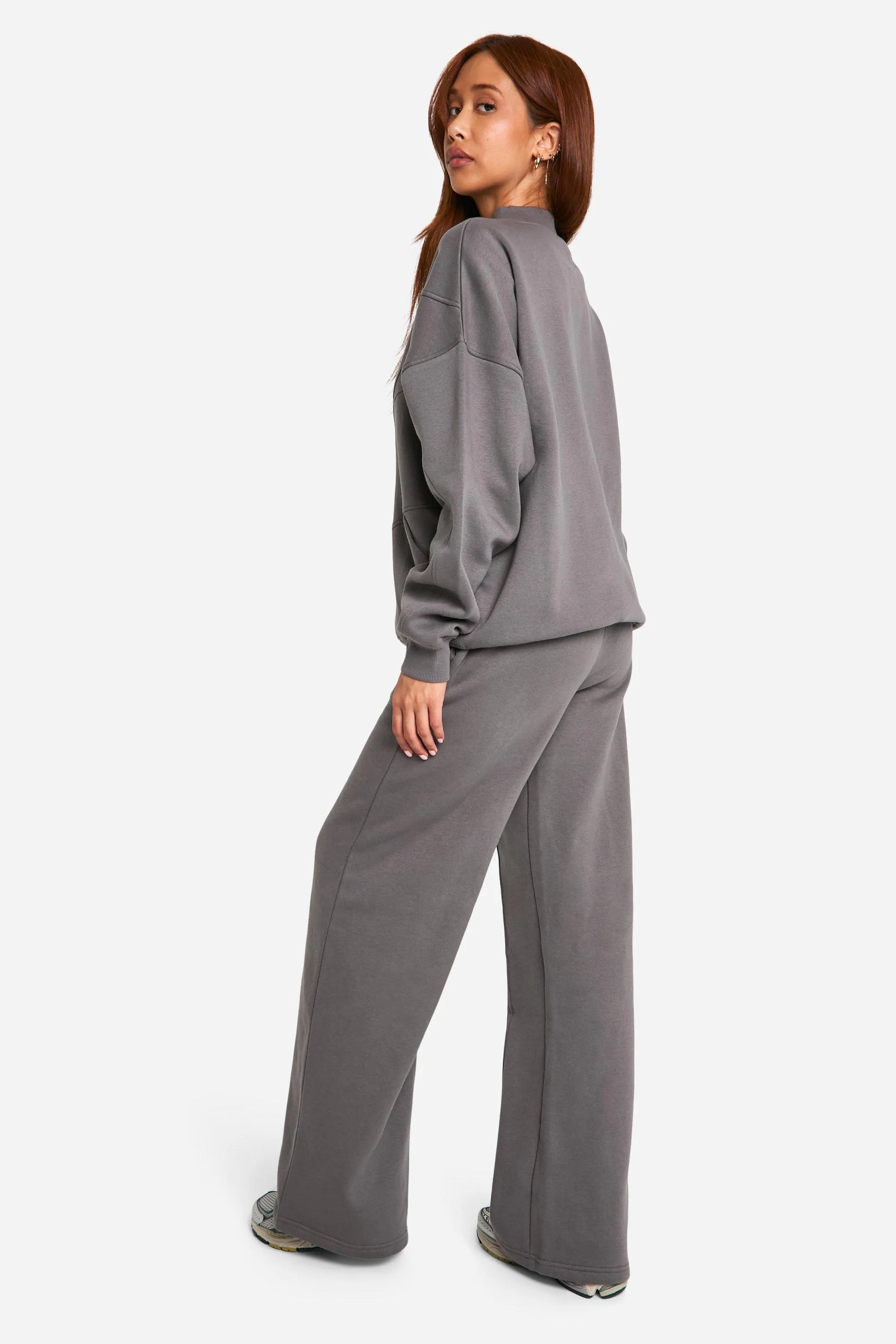 Tracksuits | Seam Detail Zip Through 3 Piece Tracksuit | boohoo