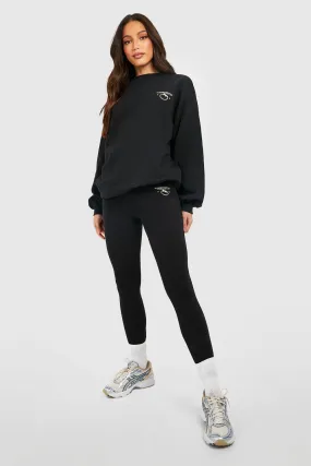 Tracksuits | Tall Oversized Sweatshirt And Legging Set | boohoo