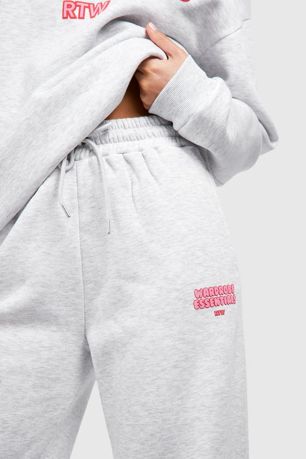 Tracksuits | Tall Wardrobe Essential Half Zip Wide Leg Tracksuit | boohoo