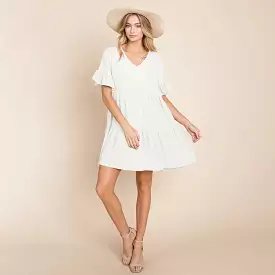 Vacay Ready Tiered Mini Dress