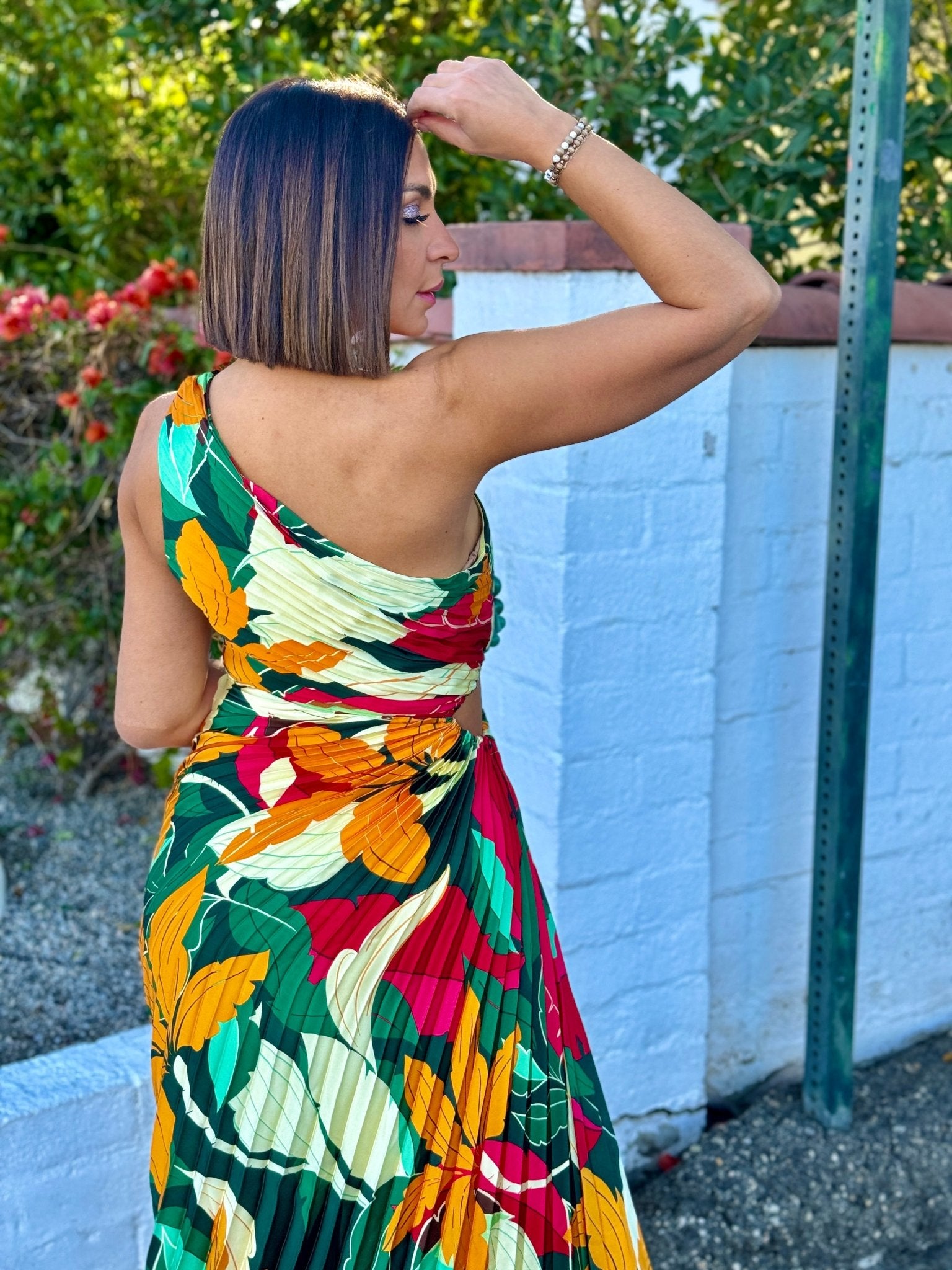 Veronica Dress (Tropical)