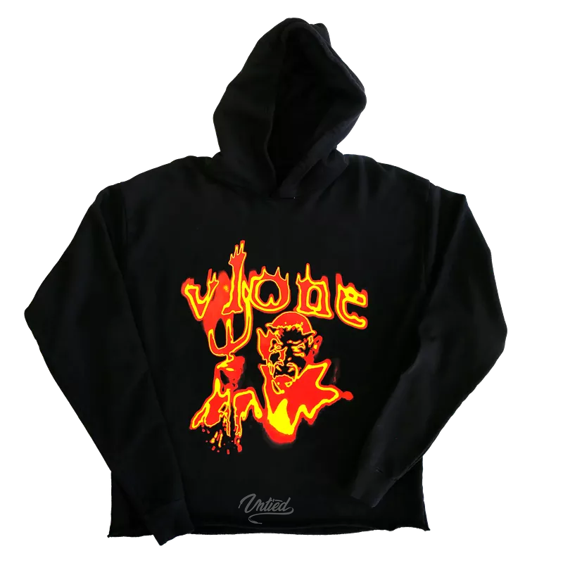 Vlone Devil Hoodie Black