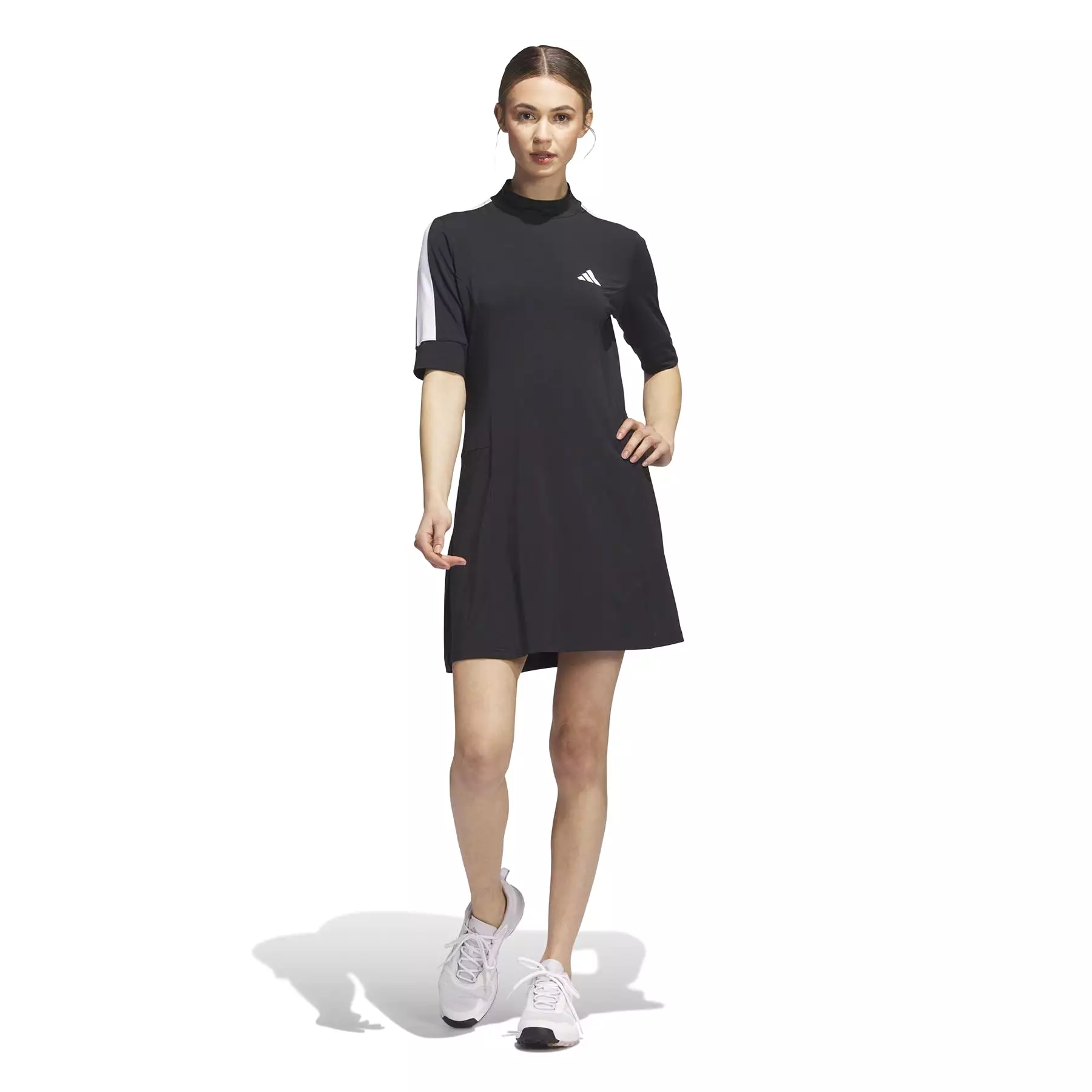 Womens Made With Nature Golf Dress Black - AW23