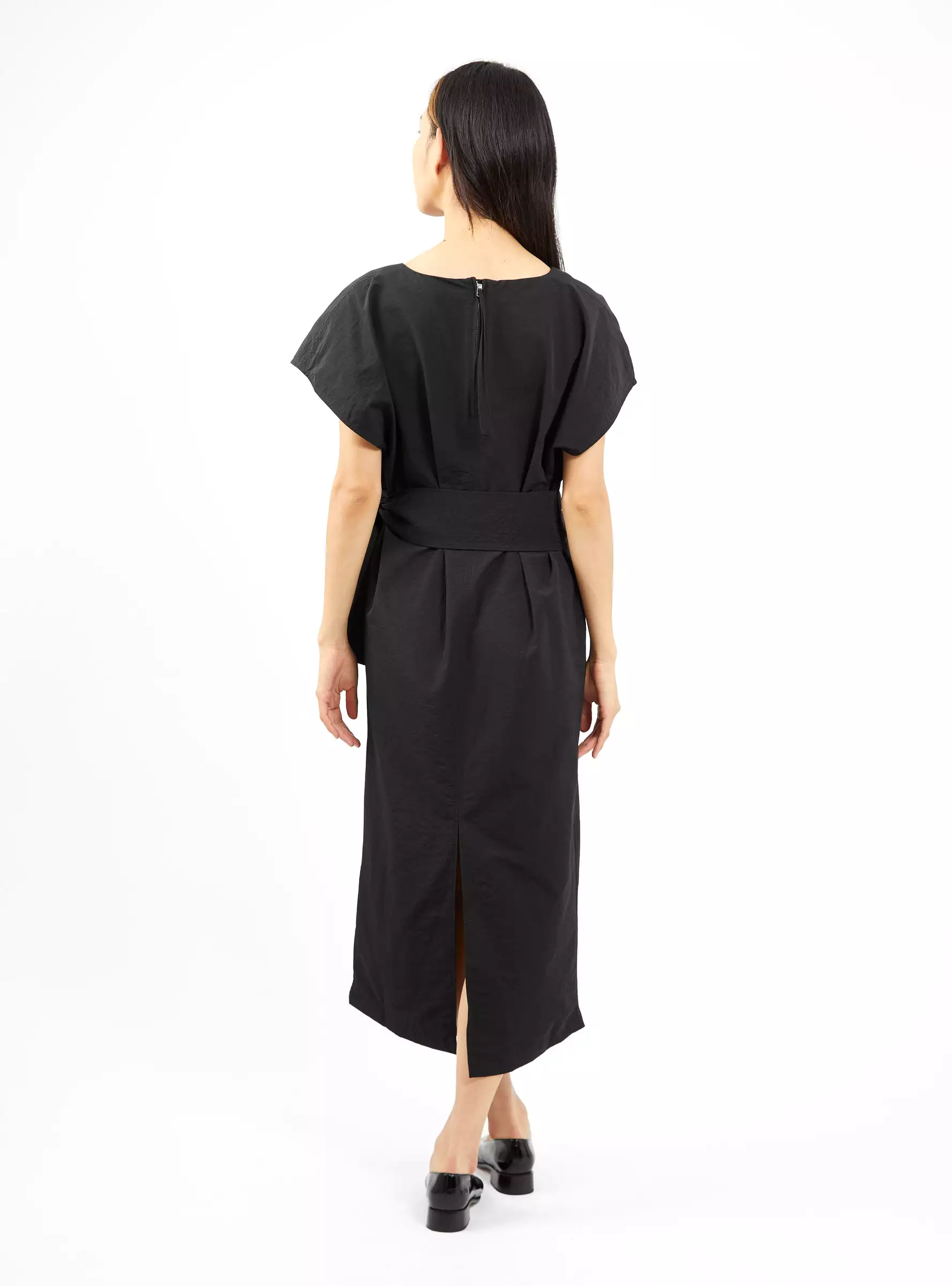 Yamibica Tie Dress Black