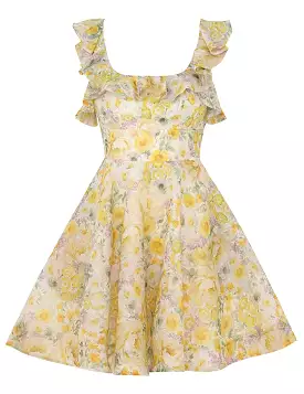 ZIMMERMANN Harmony Frilled Mini Dress